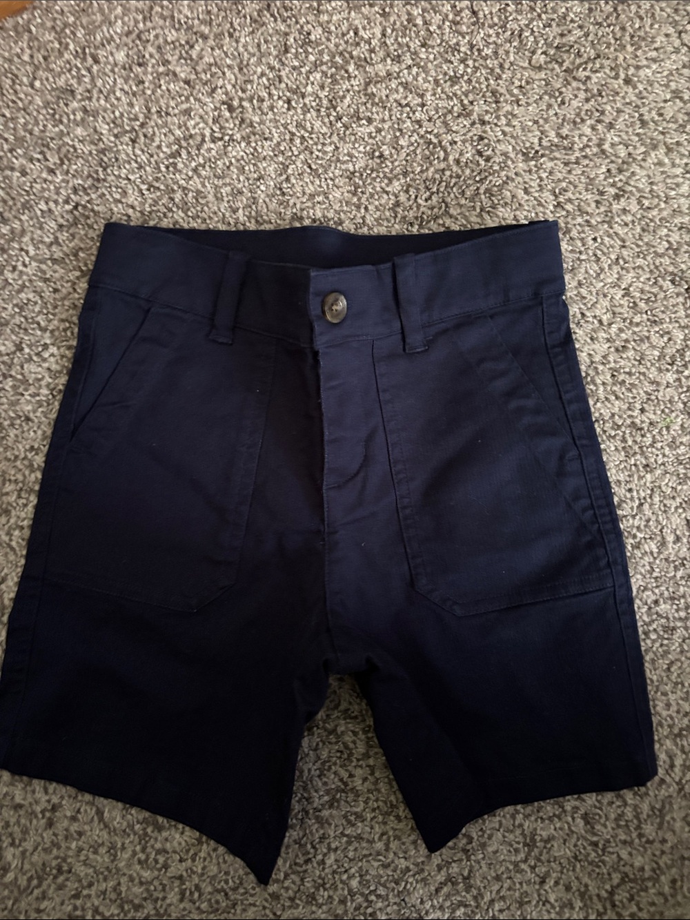 Janie and Jack Navy Blue Kids Shorts